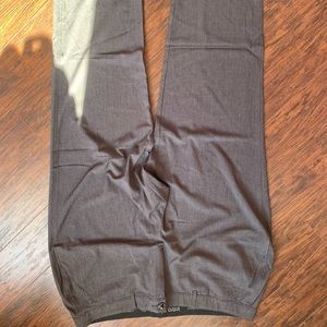 24w stretch women gray work pants